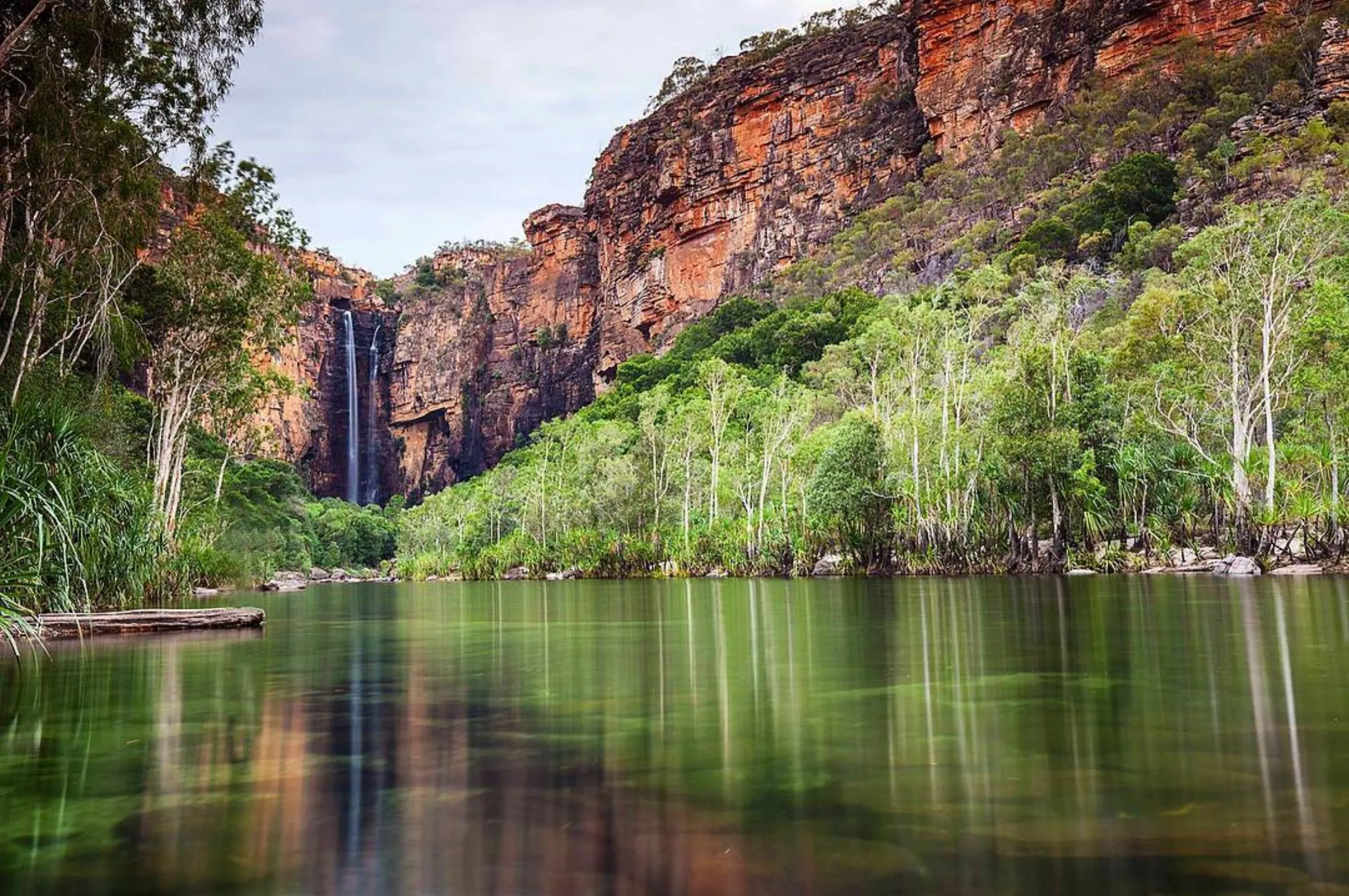 escarpment walls, Jim Jim Falls