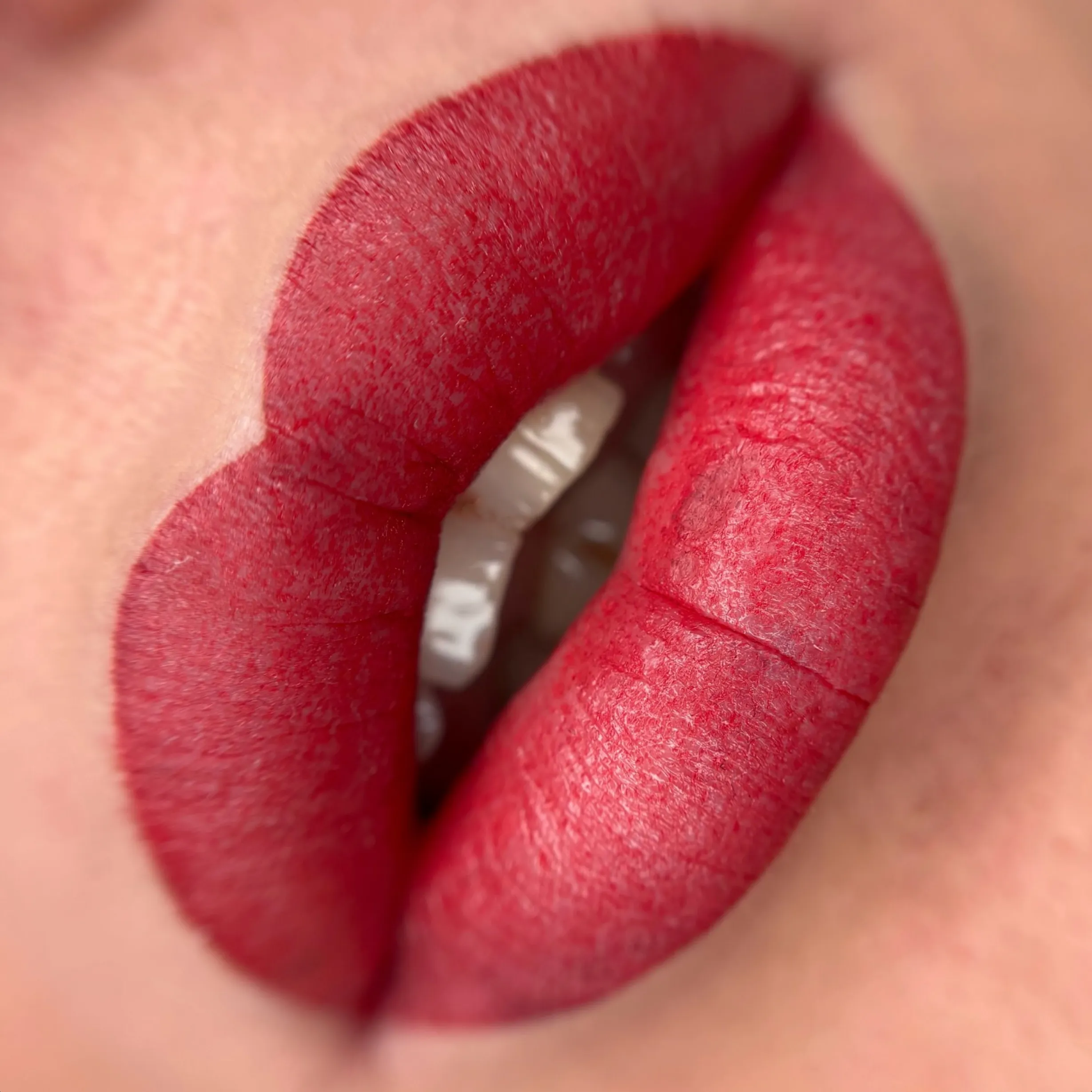 lip blush tattoo healing stages